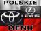 Nawigacja POLSKIE MENU Toyota Lexus Lektor PL Mapa