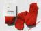 CALZEDONIA rajstopy rajstopki 6-12M CZERW *70-76