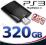 DYSK HDD 320GB + KIESZEŃ DO SONY PS3 SUPER SLIM