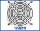 Grill Fan Guard Classic 120mm - czarny