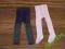 BAWEŁNIANE RAJSTOPKI I GETRY ZESTAW 3 SZT. ROZM.92