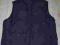 GRANATOWY BEZRĘKAWNIK  R.XL..PIKOWANA KAMIZELKA