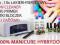 ZESTAW MANICURE HYBRYDOWY 10XLAKIER WACIKI PILNIKI