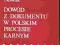Dowód z dokumentu w polskim procesie karnym NOWAK