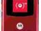 MOTOROLA V3 : CZERWONA : + Gratis #R