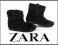 NOWE BOTKI SKÓRA NATURALNA JESIEŃ ROZ. 19 ZARA