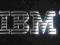 Naklejka IBM Metal Chrom 30x12mm