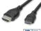 KABEL PRZEWÓD HDMI-mini HDMI 0.8M TYPU A-C