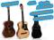 GITARA 4/4 Akustyczna Klasyczna DLA DZIECI 2KOLORY