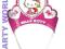 TIARY KORONY DIADEM HELLO KITTY HEARTS 6 szt. 8008