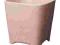 IKEA LIVFULL Osłonka doniczki JASNORÓŻOWY 10,5cm