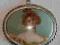 Miniatura, medialion art deco