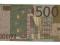 Banknot kolekcjonerski 500 EURO 24 k złoto