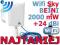 ANTENA AKTYWNA WiFi SKY 5m USB INTERNET 10km PL!