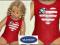 OLD NAVY cudny strój kapielowy SERCE CZERWONY 68