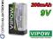 VIPOW FIRMOWY AKUMULATOREK 9V - 6F22 200mAh NI-MH