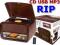 Gramofon RETRO CAMRY CR 1112 RADIO CD USB MP3 RIP