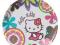 TALERZ melamina 24CM HELLO KITTY talerzyk URODZINY