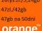 INTERNET ORANGE.26tys/5gb+47zl lub 42gb.47gb/50dni