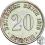 Niemcy 20 Pfennig 1875 A st.2