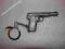 Breloczek miniaturka pistoletu pistolet 1795