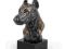 Doberman statuetka z brązu na marmurze Art Dog