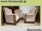 Sz-n Welurowy wygodny komplet SOFA FOTELE   P534