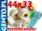 Etykiety termotransferowe białe 44x33 naklejki
