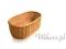 Wiklinowa osłonka na doniczkę