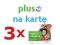 3 x Plus na kartę - Trzy bliskie numery + gratis!