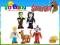 SCOOBY DOO Figurki Micro 5 szt. Cobi