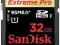 Sandisk EXTREME PRO SDHC 95MB/s 32GB do E-M10 E-M1