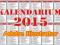 KALENDARIUM 2015 Adobe Illustrator Ai edytowalne