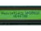 Wyświetlacz LCD 2 x 20 HD44780 Yellow/Green