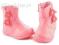 OCIEPLANE BOTKI KOZAKI KOZACZKI RÓŻOWE r.21/13.5cm