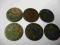 Zestaw monet 5 groszy.