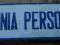 Tabliczka emaliowana - SZATNIA  PERSONELU