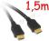 Kabel 1,5m HDMI -HDMI 19pin GOLD HQ FullHD Łódź