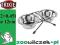 Trixie MISKI na stojaku METALOWE 2x0,45ml