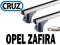 Bagażnik dachowy Opel Zafira b 2005-&gt; Cruz