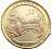 USA 25 c Park Narodowy Chickasaw 2011 nr10 24K Au