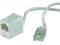 Kabel Przedłużacz ISDN 3 m Biały Kabel Przedłużacz ISDN 3 m Biały