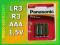 12 x BATERIA PANASONIC PRO POWER LR3 LR03 AAA (BL)