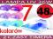 7 kolorów LAMPA UV 36 WAT +4 ŻARÓWKI * 120s ciągły