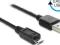 DELOCK Kabel USB Micro AM-MBM5P EASY-USB 1m