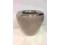 Doniczka w kolorze cappuccino od HOME DECORATION