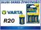 BATERIA R20 D Żywotna Alkaliczna VARTA ENERGY 0234