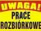 Tablica budowlan PRACE ROZBIÓRKOWE BTO-6