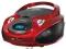 BOOMBOX RADIO ODTWARZACZ CD MP3  USB LAUSON CP429