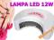MOCNA! LAMPA LED UTWARDZA ŻEL HYBRYDĘ W 30sec k19
